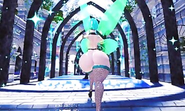Skyrim THICC: Vana Cyan Takes on a Massive Orc Cock