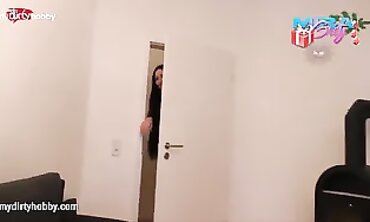 POV Blowjob and Cum Swallowing with German Babe