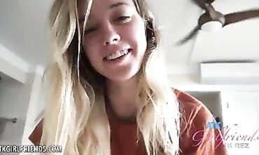 Haley Reed POV Blowjob and Footjob