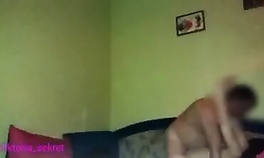 Russian Mistress and Lover Share Passionate Blowjob and Cunnilingus