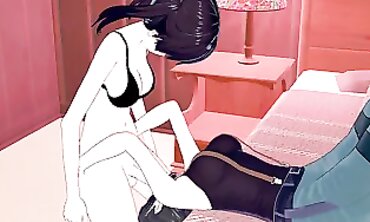 Fire Futa Tamaki Gets Naughty with Maki in Hot Anime