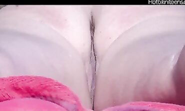 Voyeur Captures Busty Latina MILF Nudist on Public Beach