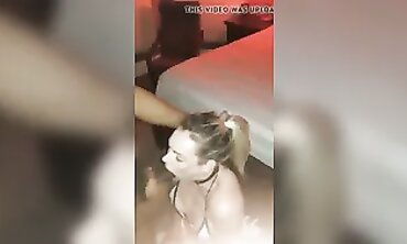 Blonde MILF Cheats With Massive BBC And Deepthroats