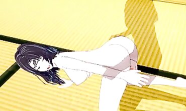 Kurenai Yūhi 3D Anime Hentai with Big Tits and Creampie