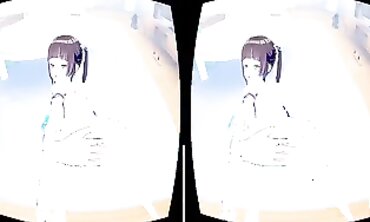 Hestia Cosplay Petite Amateur Virtual Reality Bang