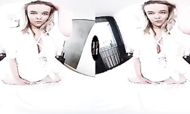 Virtual Taboo" - Sexy Redhead Babe Masturbates in Virtual Reality World with You! (PornhubVR)
