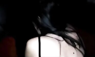 French Brunette Mom in Lingerie Shows Off Big Tits and Booty