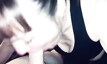 Dirty Marie Gives a barely legal Guy an Intense POV Blowjob and Cumshot