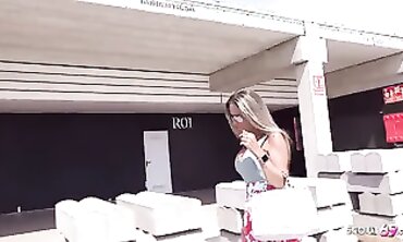 German Scout: Fit Busty MILF Helena Caught in Real Pickup Tape