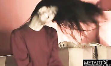 Lorena Garcia's Torrid Dark-Haired Masturbation
