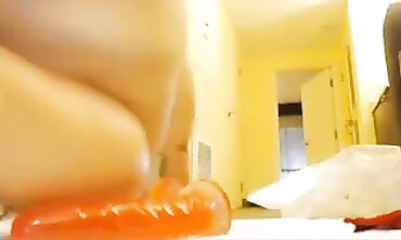 Ebony With Huge Ass Squirts From Oiled Pussy