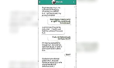 WhatsApp Rendezvous with a Cheating BBC Stud