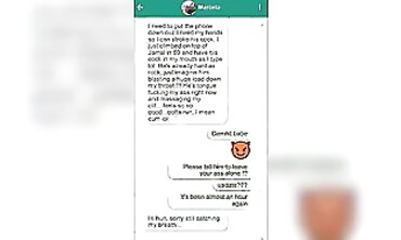 WhatsApp Rendezvous with a Cheating BBC Stud