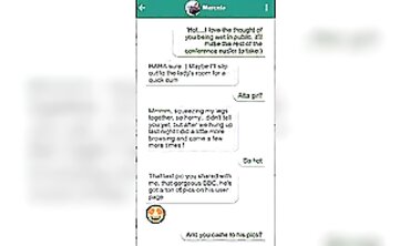 WhatsApp Rendezvous with a Cheating BBC Stud
