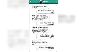 WhatsApp Rendezvous with a Cheating BBC Stud