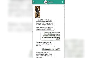 WhatsApp Rendezvous with a Cheating BBC Stud