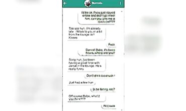 WhatsApp Rendezvous with a Cheating BBC Stud