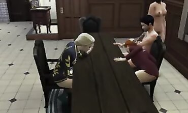 Sims 4 Mansion Orgy: A Wild Fuckfest Soiree