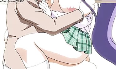 Animated Porn Parody - Group Sex Party with Hot Anime Characters