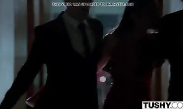 TUSHY: Spunky Emily Willis Gets Double Penetrated by Co-Stars