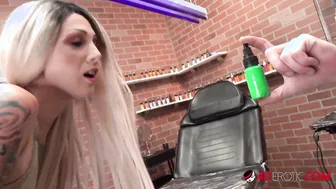 Tatted Sully Savage Gets Her Pleasure Button Inked
