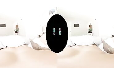 VRHUSH: POV Sex with Roommate's Girlfriend Febby Twigs