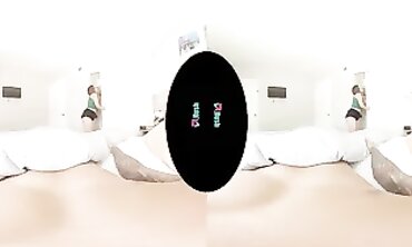 VRHUSH: POV Sex with Roommate's Girlfriend Febby Twigs