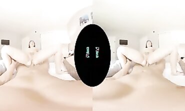 VRHUSH: POV Sex with Roommate's Girlfriend Febby Twigs