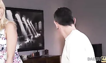 Daddies Super Slut Girlfriend Gets Poked Hard By Older Man" - Daddy's Little Princess Fucked by an Experienced Stud