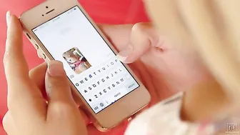 Sexting Gone Wrong! Hot Blonde Teen's Phone & Exposed in Public