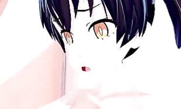 Tamaki Kotatsu FireForce 3D Anime Blowjob and Creampie