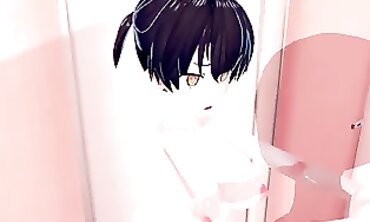 Tamaki Kotatsu FireForce 3D Anime Blowjob and Creampie
