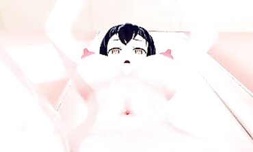 Tamaki Kotatsu FireForce 3D Anime Blowjob and Creampie
