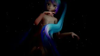 Miku in Micro Bikini MMD Animation