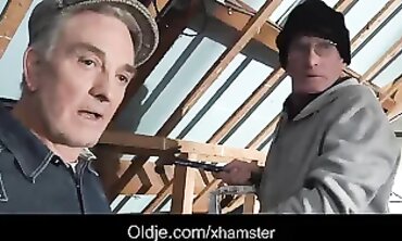 Grandpa's Secret - Old Man Fucks Teens in Threesome