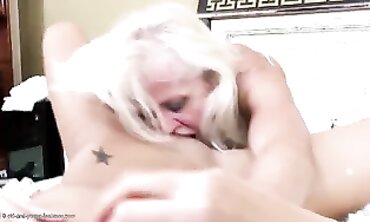 Sweet Cougar Gets Smashed by Hot Dolls