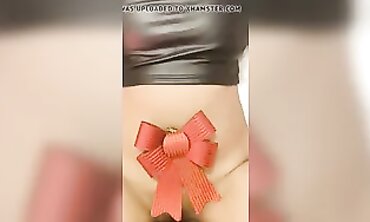 Awesome Malay Girl Plays Santa's Helper - Christmas Special