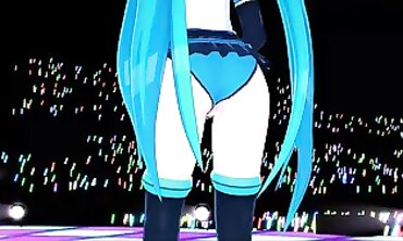 Hatsune Miku Fingerbangs Live Onstage Then Gets POV Pounded In Front Of Crowd