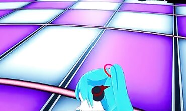 Hatsune Miku Fingerbangs Live Onstage Then Gets POV Pounded In Front Of Crowd