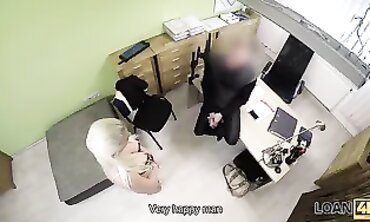 Ash-Blonde Torrid Pays With Orgy