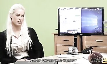 Ash-Blonde Torrid Pays With Orgy