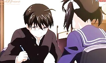 Uncensored Hentai: Rough Hardcore Group Sex with Creampie