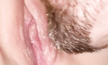 POV Close-Up: Till's Leisurely Finger Pummel to Creampie