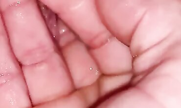 POV Close-Up: Till's Leisurely Finger Pummel to Creampie