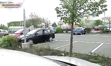 Public Blowjob & Facial in Germany with Hot Amateur Girlfriend