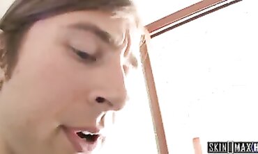 Petite Teen Gets Deep Throated By Neighbor