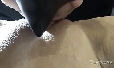 POV Cunnilingus Close-Up with Emma Night