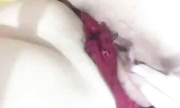 POV Quickie Anal Creampie With Pussy Rubia In Red Panties