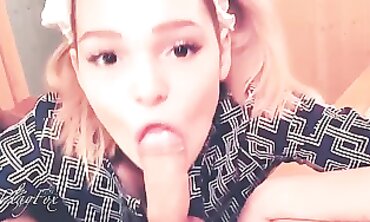 college girl Roleplay with Point of View Deepthroat