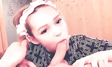college girl Roleplay with Point of View Deepthroat